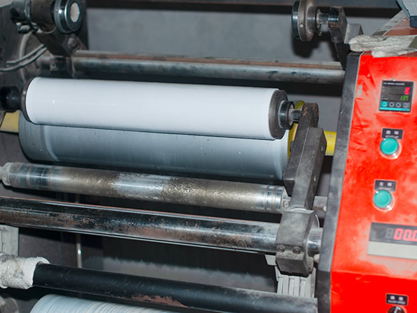 缠绕膜生产实景