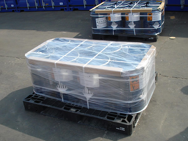 拉伸缠绕膜应用于化工建材